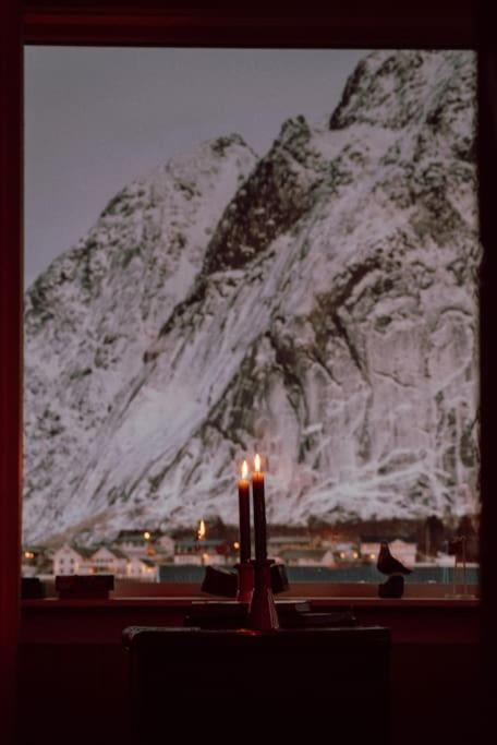 Reine Front View - Mountain & Seaview Villa Eksteriør billede
